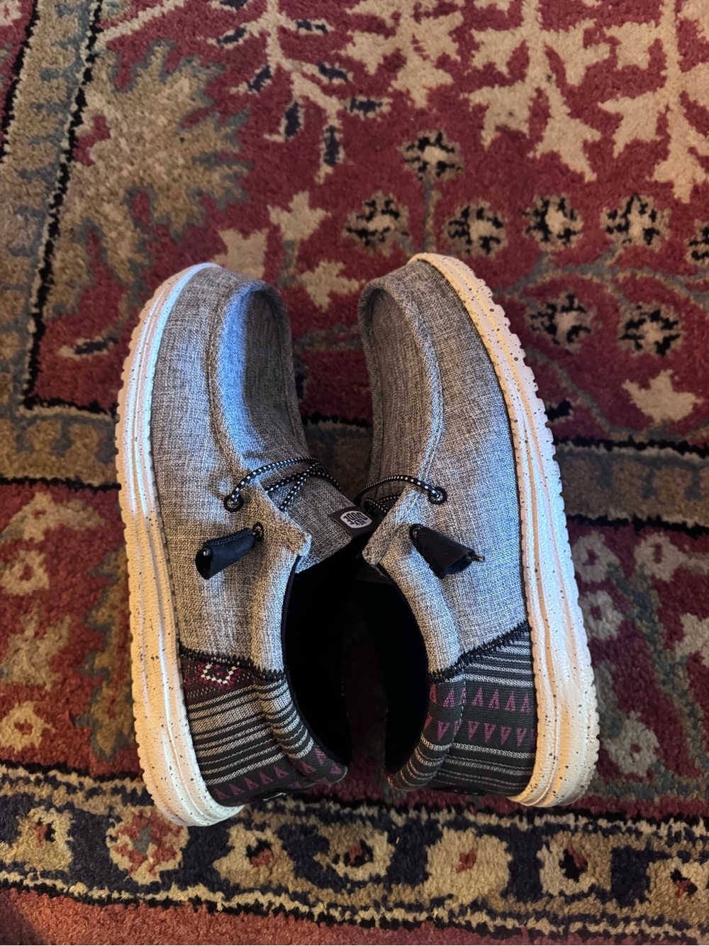 HEYDUDE Wally Funk Jacquard Casual Shoes